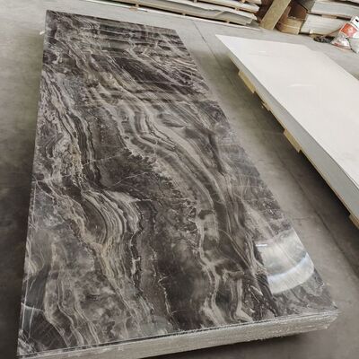 2.44M Decorative PVC Wall Panel Home Commercial Fireproof Pvc Sheet