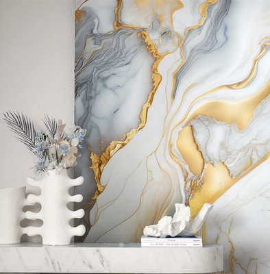 kupować Panel z alternatywy marmuru 3mm z drukiem cyfrowym PVC wzór marmuru panel ścienny Uv Wpc panel ścienny 2440cm Uv online manufacture