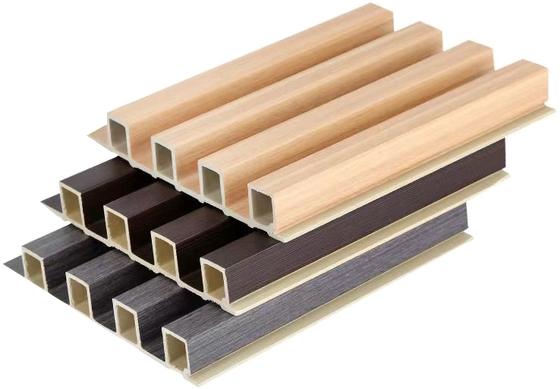 satın al Yangına dayanıklı PVC Fluted Duvar Kaplama 1220mm X 2440mm 5mm Plastik Kaplama online manufacture