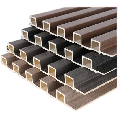 Beli Panel Dinding Bergalur Nano 3D Terisolasi Kayu Slat Dekorasi Indoor Panel PVC Terisolasi WPC online manufacture