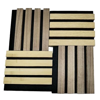 Beli Panel Dinding Kayu Akustik Oak Peredam Suara Gedung Kantor Kontemporer online manufacture