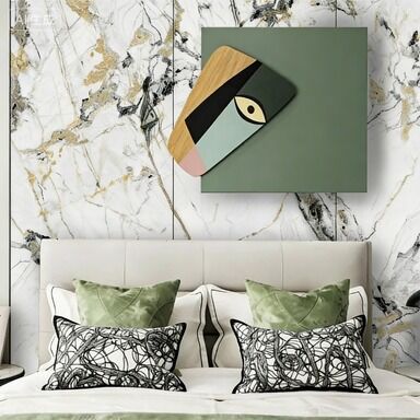 Buy PET Glossy Marble Bamboo Charcoal Board Veneer Marble Fiber Wall Panel Bamboo Charcoal  Board Bamboo Charcoal Solid Board online manufacture