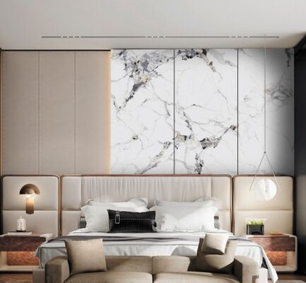 Buy PET Glossy Marble Bamboo Charcoal Board Veneer Marble Fiber Wall Panel Bamboo Charcoal  Board Bamboo Charcoal Solid Board online manufacture